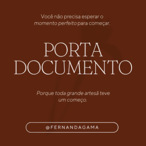 Molde em PDF Porta Documento